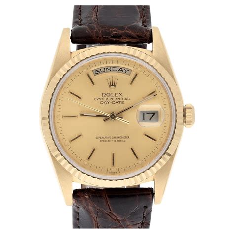 rolex day date rose gold 18238